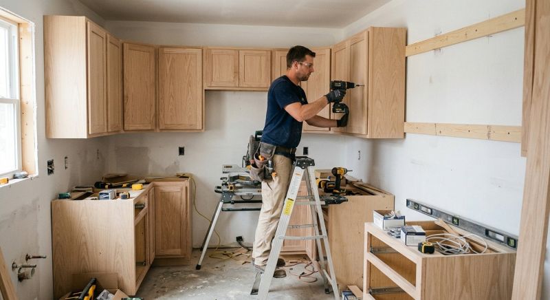 New Cabinets Installation in Terre Haute, IN